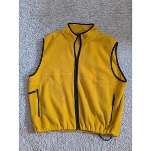 Basic Editions XL yellow vest 90s to early y2k